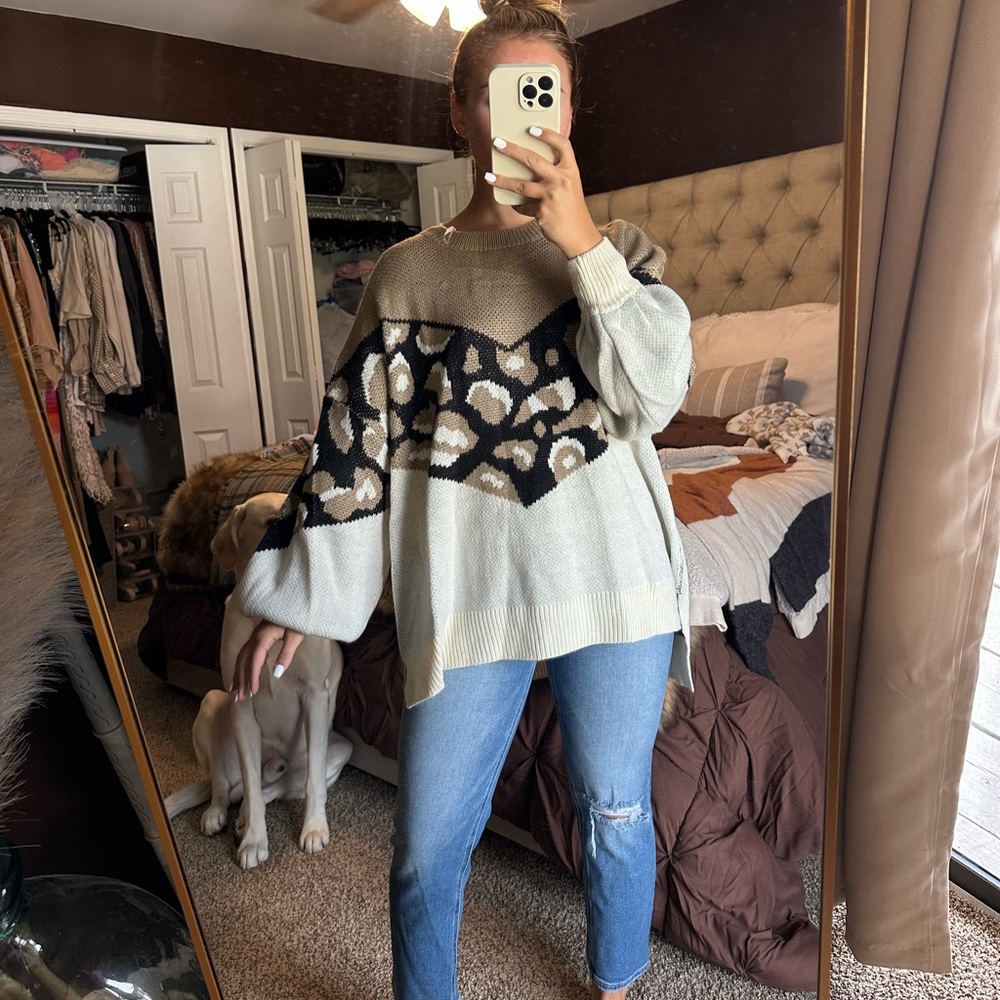 Oversized sweater